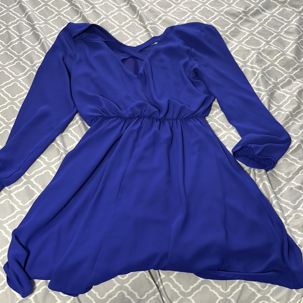 BLUE DRESS SIZE S - Picture 2 of 2